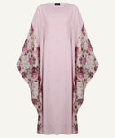 Pink Marshmallow Floral Kaftan