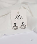 AYA Silver Orbit Earrings