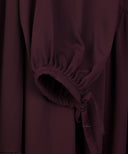 Dark Sienna Tiered Cardigan Abaya