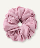 Pearl Pink Chiffon Scrunchie