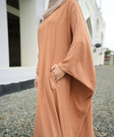 Caramel Kaftan Oversized Abaya