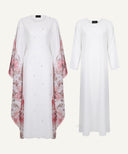 Peony Floral Print Kaftan