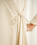 Ivory Loop Look Wrap