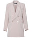 Ole Pink Open Front Blazer