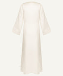 White Peach Long Bell Sleeve Cardigan Set