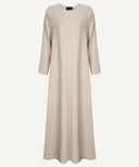 White Peach Long Bell Sleeve Cardigan Set