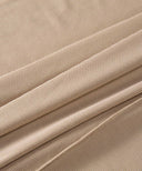 Tan Jersey Wide Legged Pants