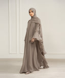 Leah Light Taupe Kaftan