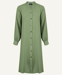 Olive Green Button-Down Top Matching Set