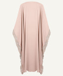 Light Peach Embellished Side Panel Kaftan