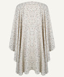 Beige Printed Kaftan Tunic