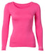 Bright Pink Long Sleeve Full Body Shirt | Tee Shirt