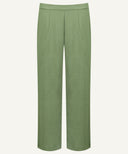 Olive Green Button-Down Top Matching Set