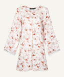 Autumn Floral Bell Sleeve Top