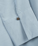 Blue Haze Long Sleeve Basic Blouse