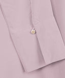 Dusky Dahlia Long Sleeve Basic Blouse