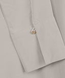 Slate Grey Long Sleeve Basic Blouse