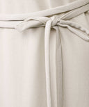 Vanilla Latte Belted Maxi Dress