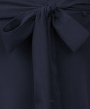 Blue Flared Skirt