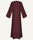 Burgundy Bell Sleeve Cardigan