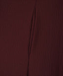 Burgundy Bell Sleeve Cardigan