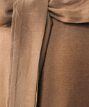 Chestnut Button Down Long Sleeve Tunic