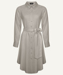 Mushroom Button Down Long Sleeve Tunic