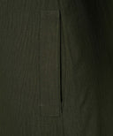 Dark Olive Button Down A-line Abaya