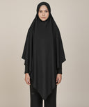 Black Hood Hijab (Khimar)
