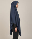 Blue Hood Hijab (Khimar)