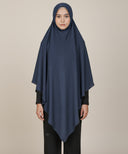 Blue Hood Hijab (Khimar)