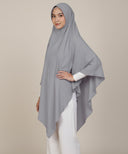 Light Grey Hood Hijab (Khimar)