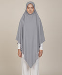 Light Grey Hood Hijab (Khimar)