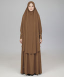 Mocha 2-Piece Prayer Set (Jilbab)