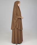 Mocha 2-Piece Prayer Set (Jilbab)