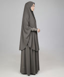 Grey 2-Piece Prayer Set (Jilbab)