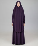 Purple 2-Piece Prayer Set (Jilbab)