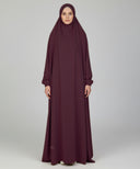 Burgundy Prayer Dress (Jilbab)