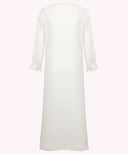 Cloud Open Abaya with Poet Sleeve