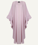 Powder Pink Ruffle Sleeve Kaftan