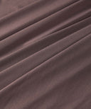 Taupe A-Line Jersey Maxi Skirt