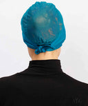 Blue Turquoise Mesh Tieback