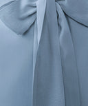 Soft Blue Long Sleeve Shirt Blouse