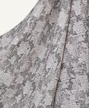 Snake Print Chiffon Hijab