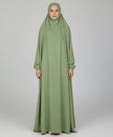 Matcha Green Prayer Dress (Jilbab)