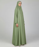 Matcha Green Prayer Dress (Jilbab)