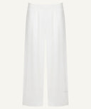 White Self-Textured Lace Jacket Matching Set