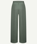 Ivy Green Front Pleated Wide Legged Pants