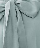 Lite Mint Front Pleated Wide Legged Pants