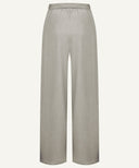Mushroom Front Pleated Wide Legged Pants